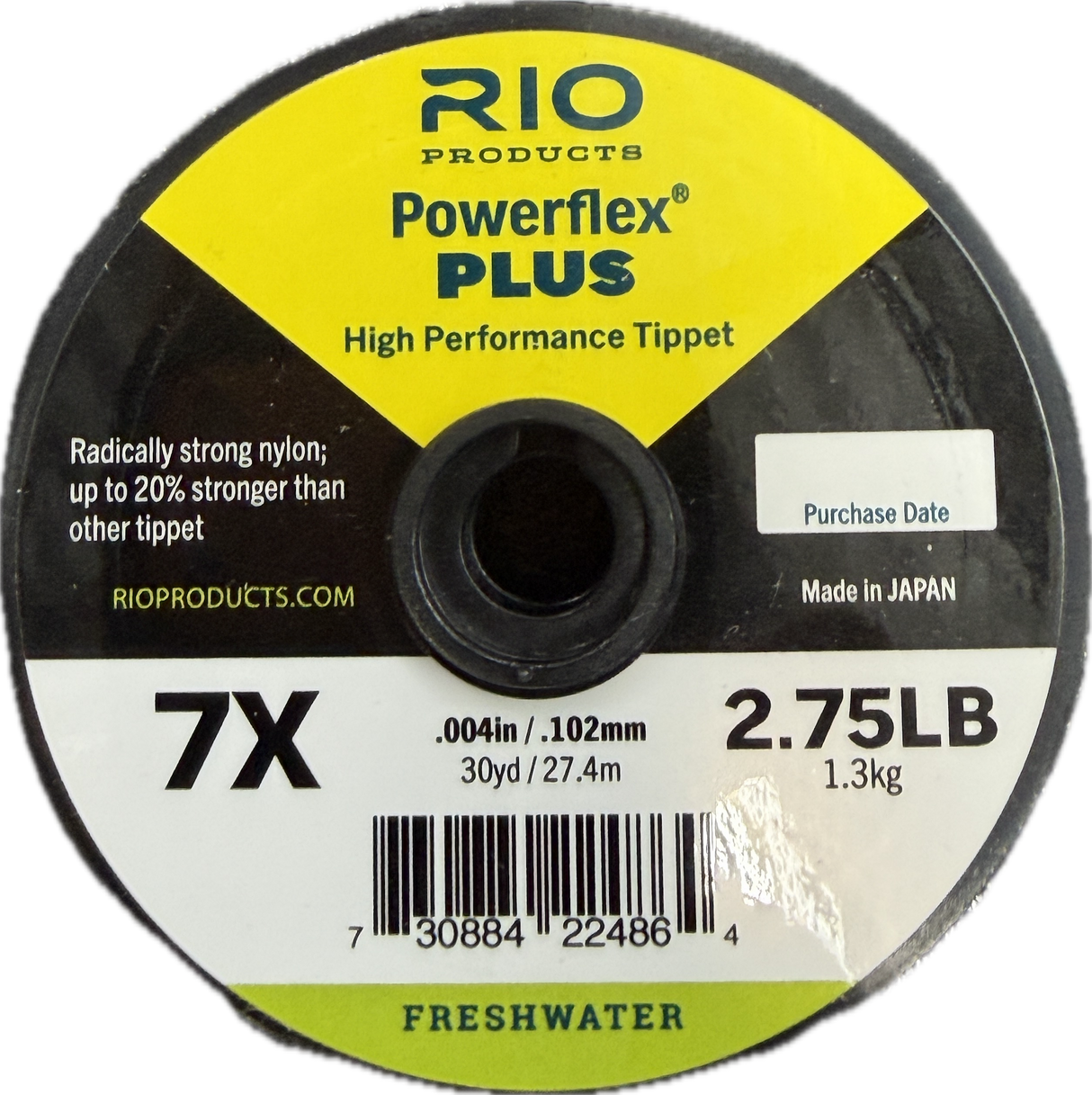 Rio Powerflex Plus High Performance Tippet - 7x / 2.75lb, 30yard