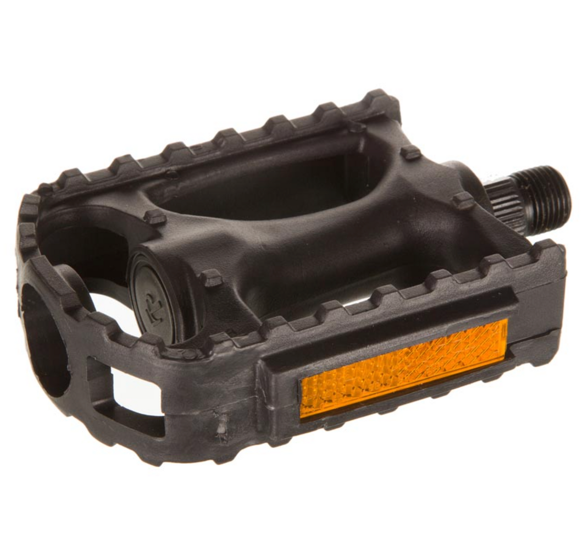 EVO, Swivel Resin, Pedals, Body: Resin, Spindle: Steel, 1/2'', Black, Pair