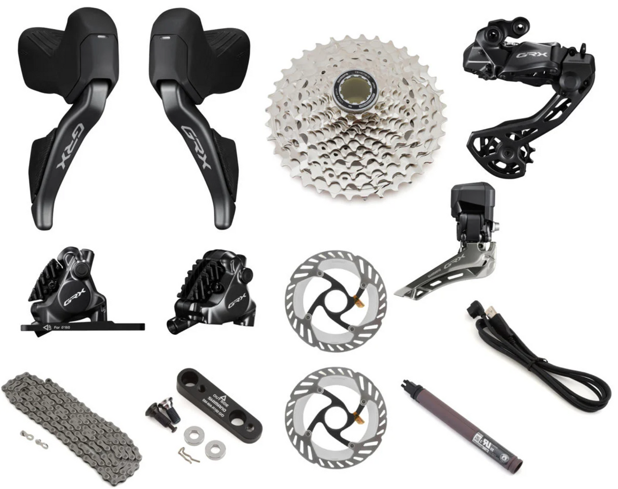 Shimano GRX-825 Di2 Groupset w/o Crankset