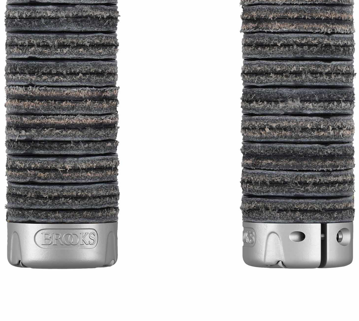 Brooks England Plump Leather Grips 2 x 130mm Black Sporting Goods > Cycling > Bicycle Components & Parts > Handlebar Grips, Tape & Pads Full Catalog Brooks