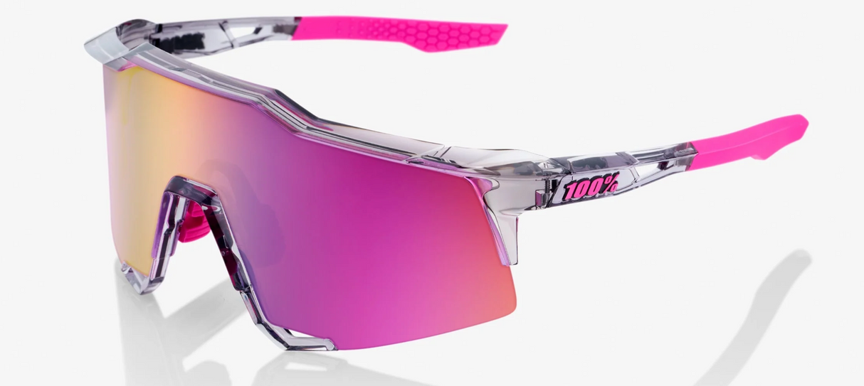 100% 100Percent Sunglasses - Speedcraft - Tokyo Night Edition - Grey/Purple