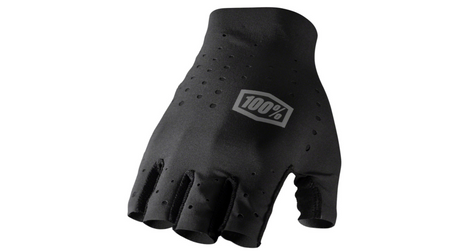 100% Sling - Black, Short Finger Cycling Gloves, Size Medium Full Catalog 100%