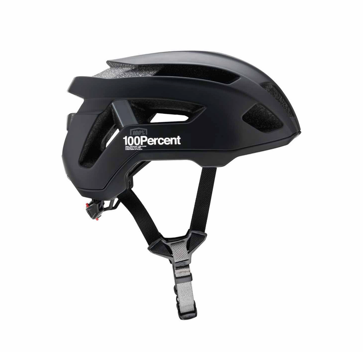 100% Altis Gravel Cycling Helmet - Black - Size L/XL