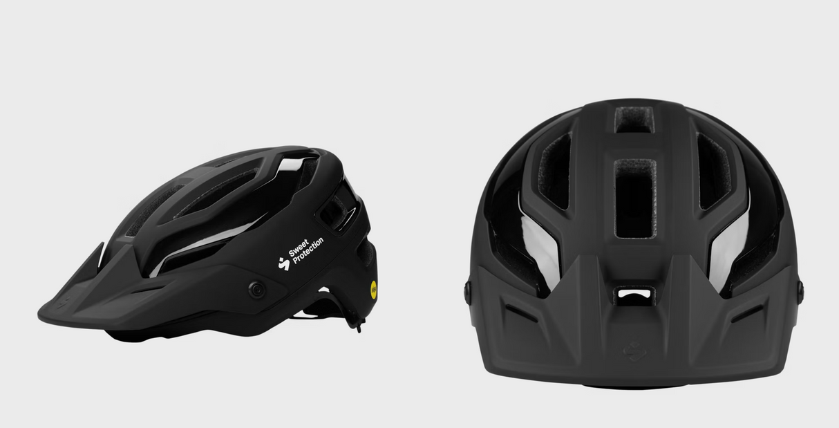 Sweet Protection Cycling Helmet - Trailblazer Mips - Matte Black Size M/L
