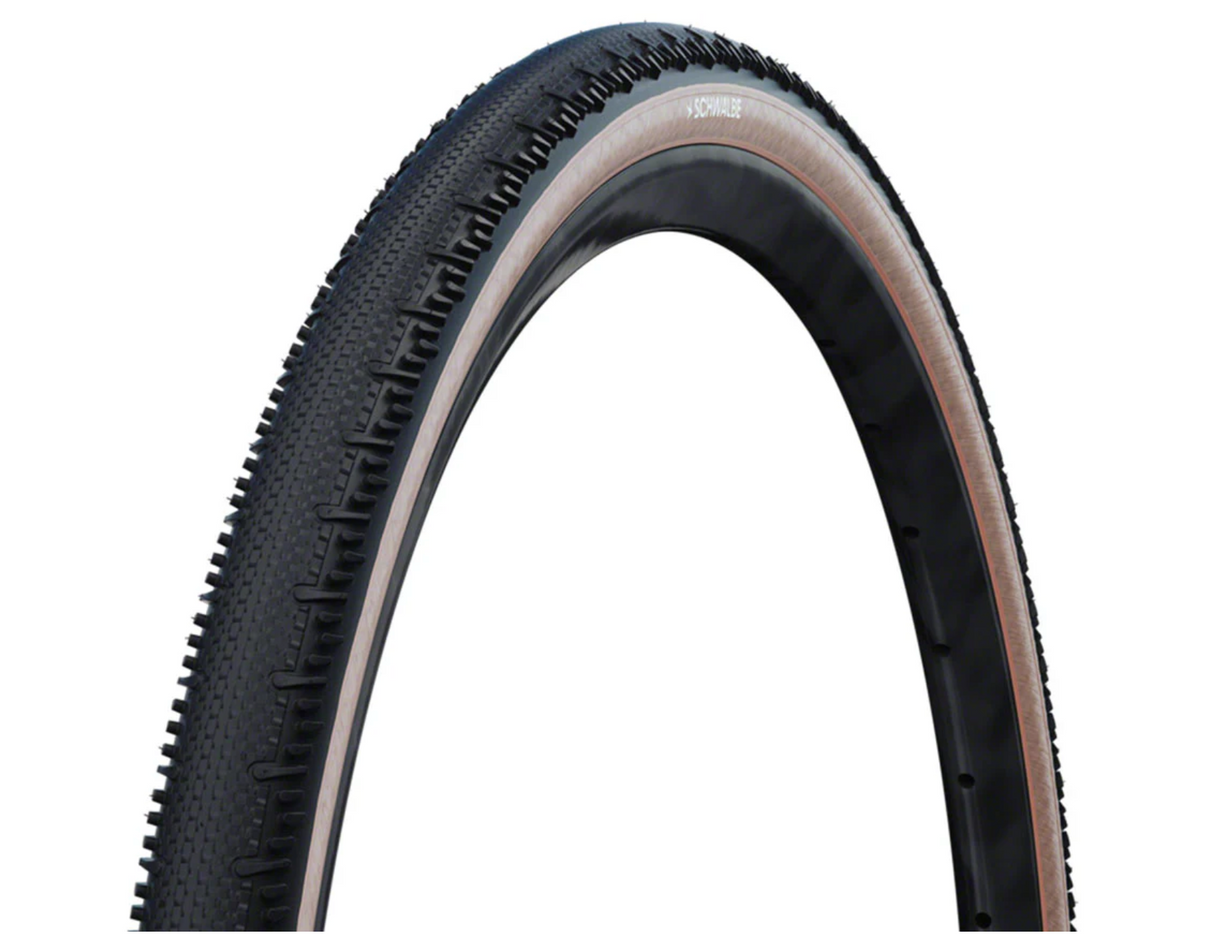 Schewalbe G-One RS PRO Gravel Tire 700 x 40 EVO, V-Guard Addix Race TLR Tanwall