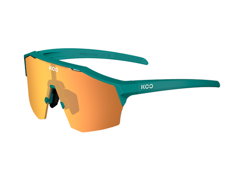 KOO Alibi Cycling Sunglasses - Persian Green Matt w/ Orange Lens Sporting Goods > Cycling > Sunglasses & Goggles Full Catalog KOO
