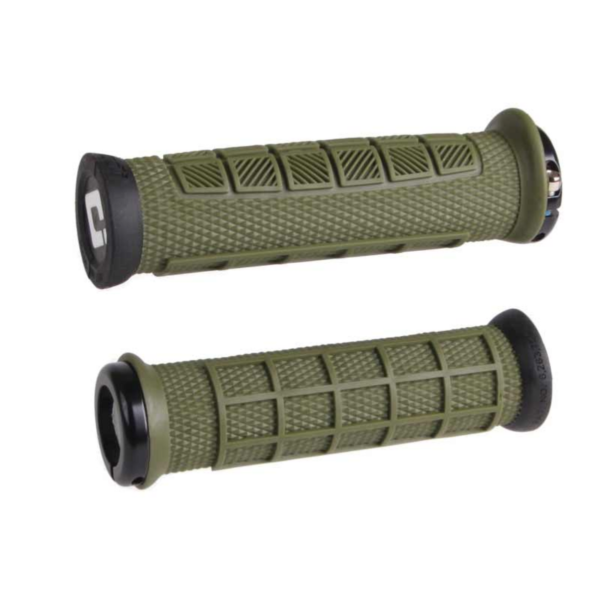ODI, Elite Pro, Mountain Bike Bicycle Grips, 130mm, Army Green, Pair