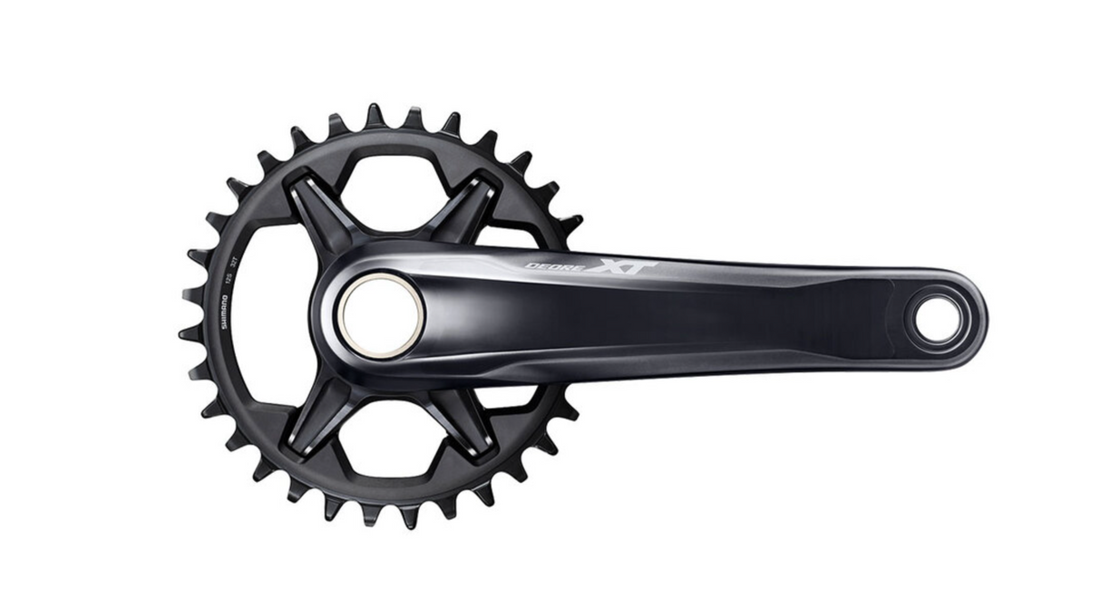 Shimano Deore XT FC-M8100-1 Crankarms - 165mm, 12s 1x, DM Hollowtech II