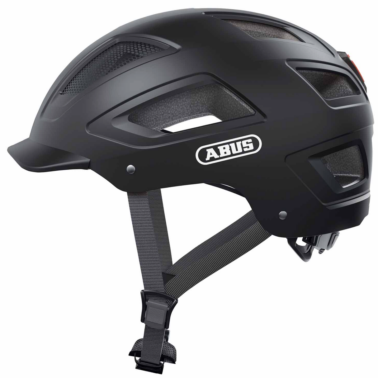 ABUS HYBAN 2.0 Bicycle Commuting Helmet Velvet Black Size Medium