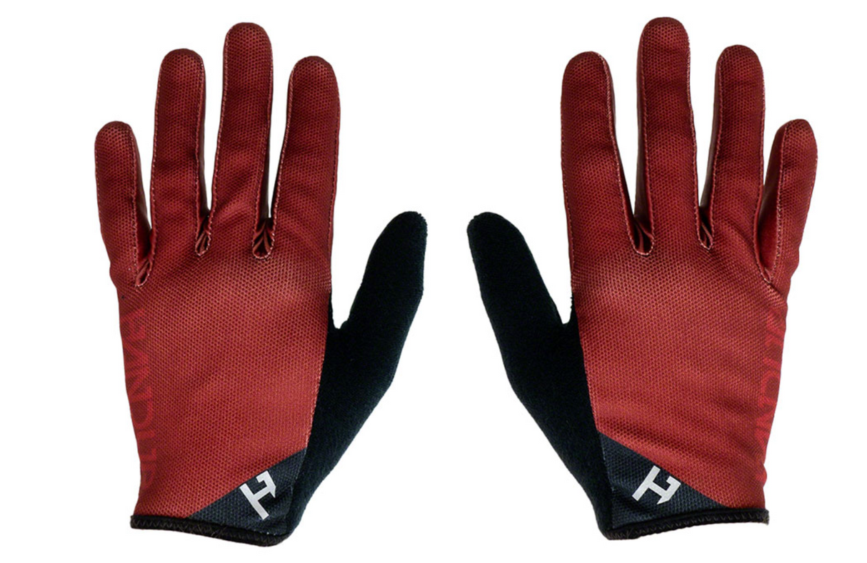 Handup Most Days Cycling Gloves - Dark Maroon, Full Finger, X-Large