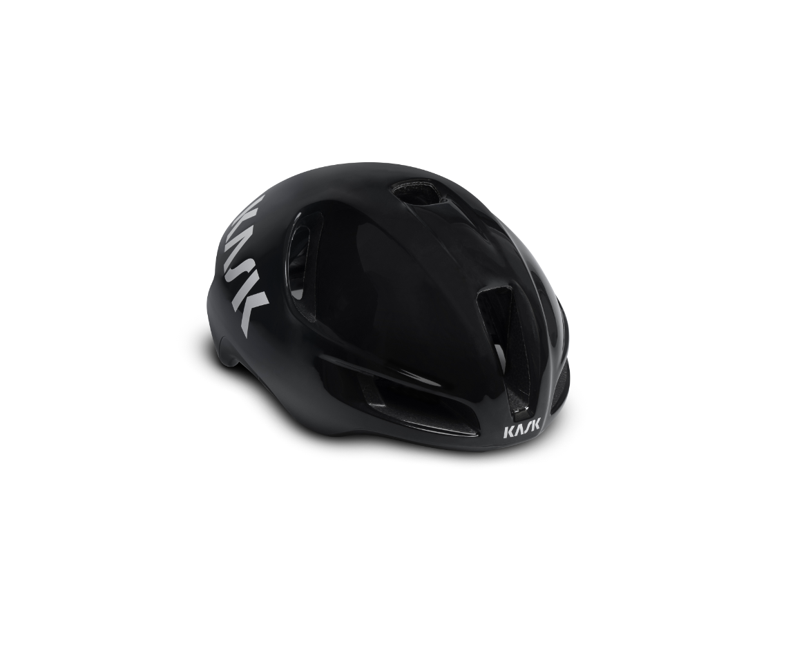 KASK Utopia Y Aero Bicycle Helmet Gloss Black Size Small