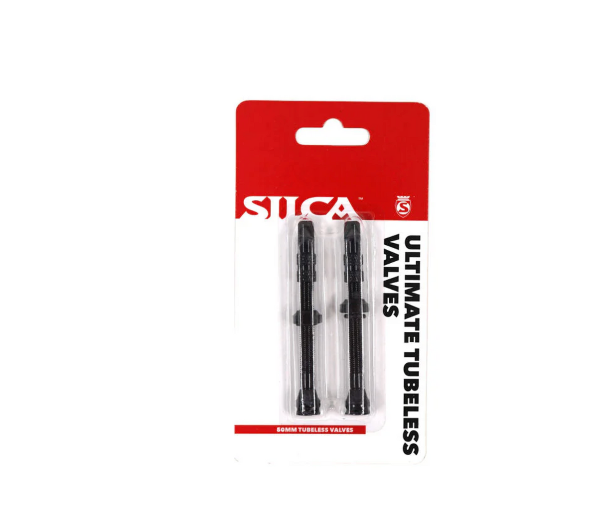 Silca Ultimate Tubeless Valve Stem Set - Black - 50mm