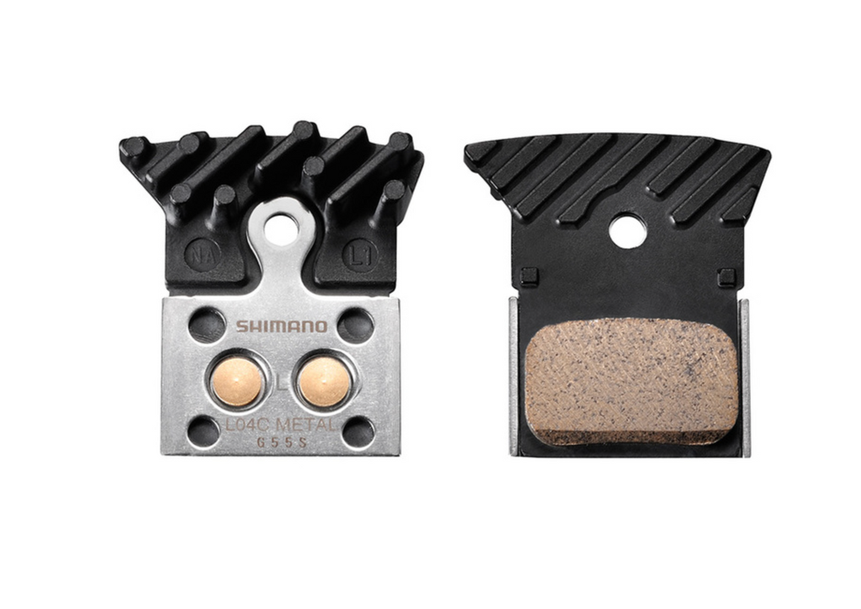 Shimano Disc Brake Pads BP-L04C-MF w/Fin Pair