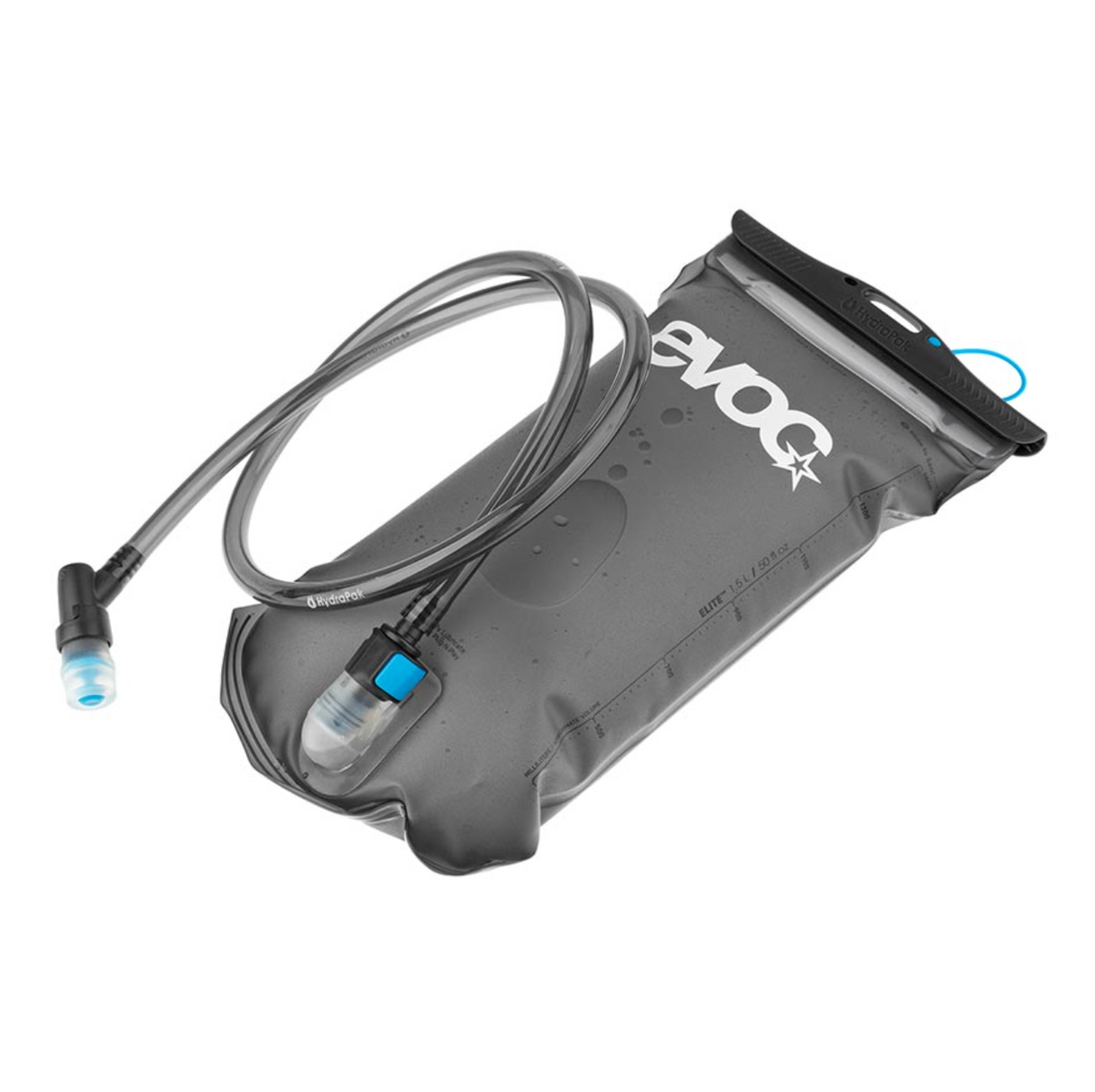EVOC, Hydration Bladder, Volume: 1.5L, Carbon Grey by HydraPak BPA+PVC Free