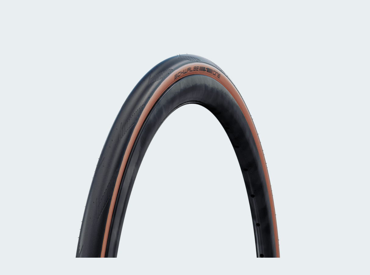 Schwalbe One Tubeless Tire 700 x 30mm Bronze Sidewall Race Guard