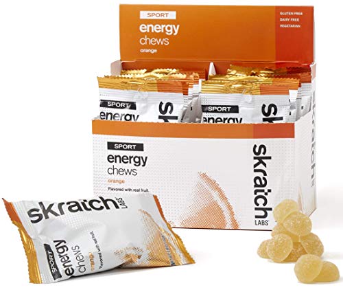 SKRATCH LABS Sport Energy Chews, Orange (Single Pack)