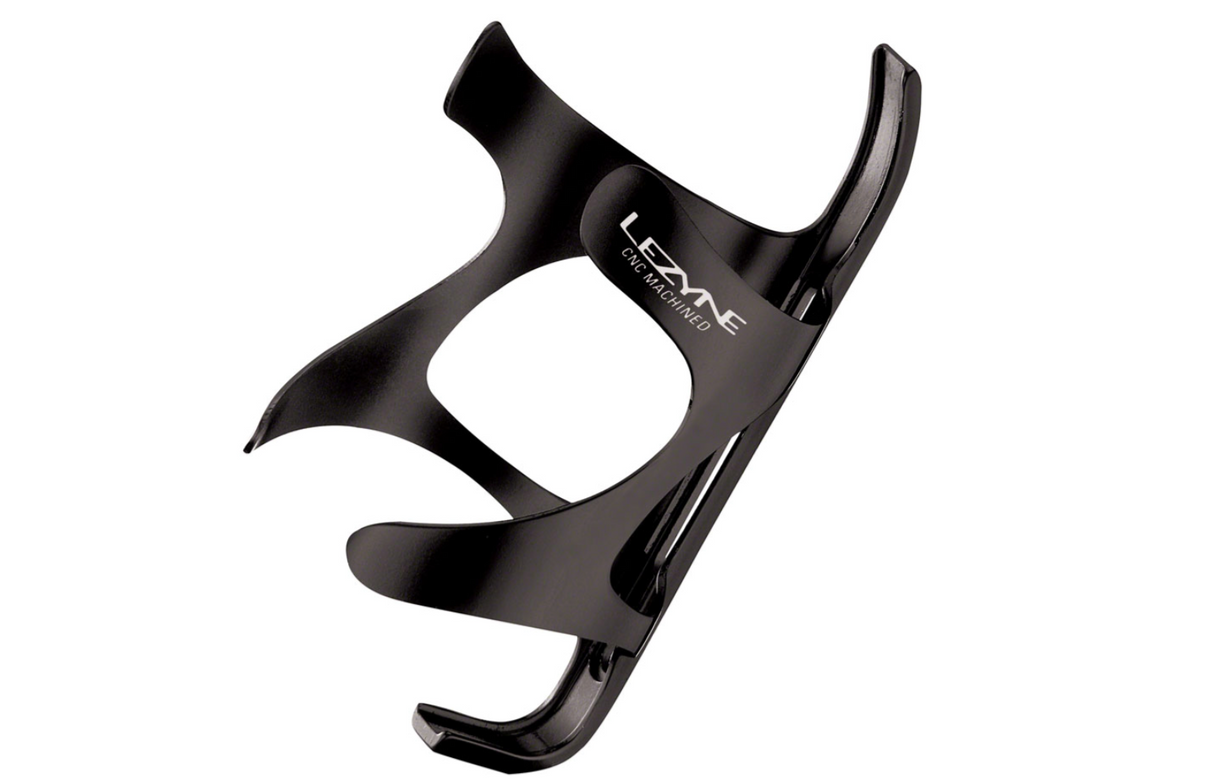 Lezyne CNC Cage - Bicycle Aluminum Water Bottle Cage Black