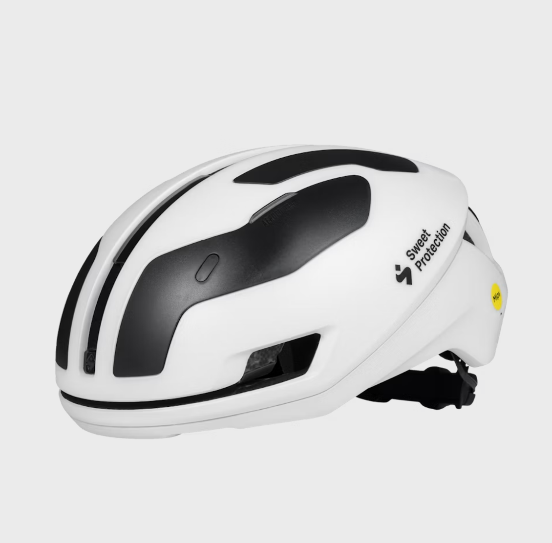 Sweet Protection Cycling Helmet - Falconer Aero 2Vi Mips - Satin White Size L/XL