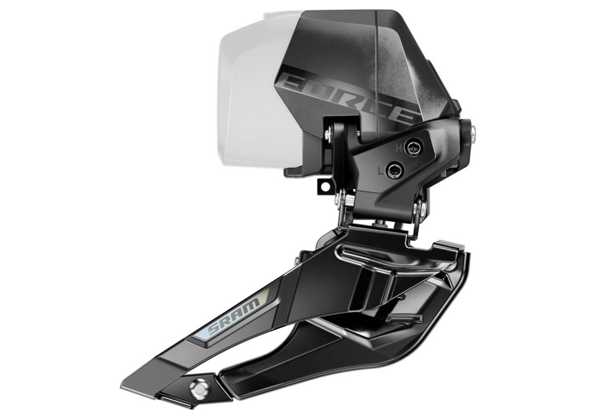 SRAM Force AXS Front Derailleur - 2x12-Speed, Braze-on, no Battery Black, E1