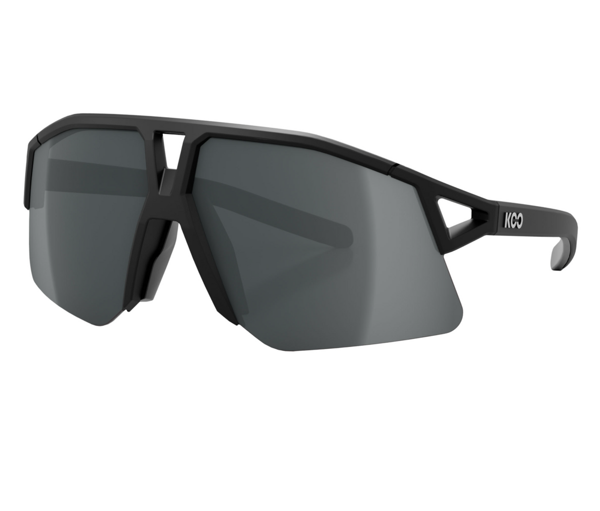 KOO Hype Sunglasses - Black Matte - Smoke
