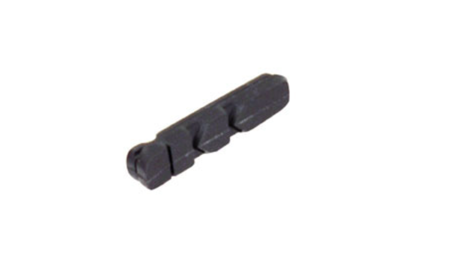 Kool Stop Dura Road Brake Cartridge Inserts, Black (Dry Conditions) Pair