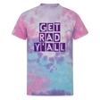 Get Rad Y'all Tie Dye T-Shirt Unisex Tie Dye T-Shirt | Dyenomite 200CY Casual Cycling Gear Goat T's
