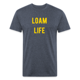 Loam Life T-Shirt - heather navy