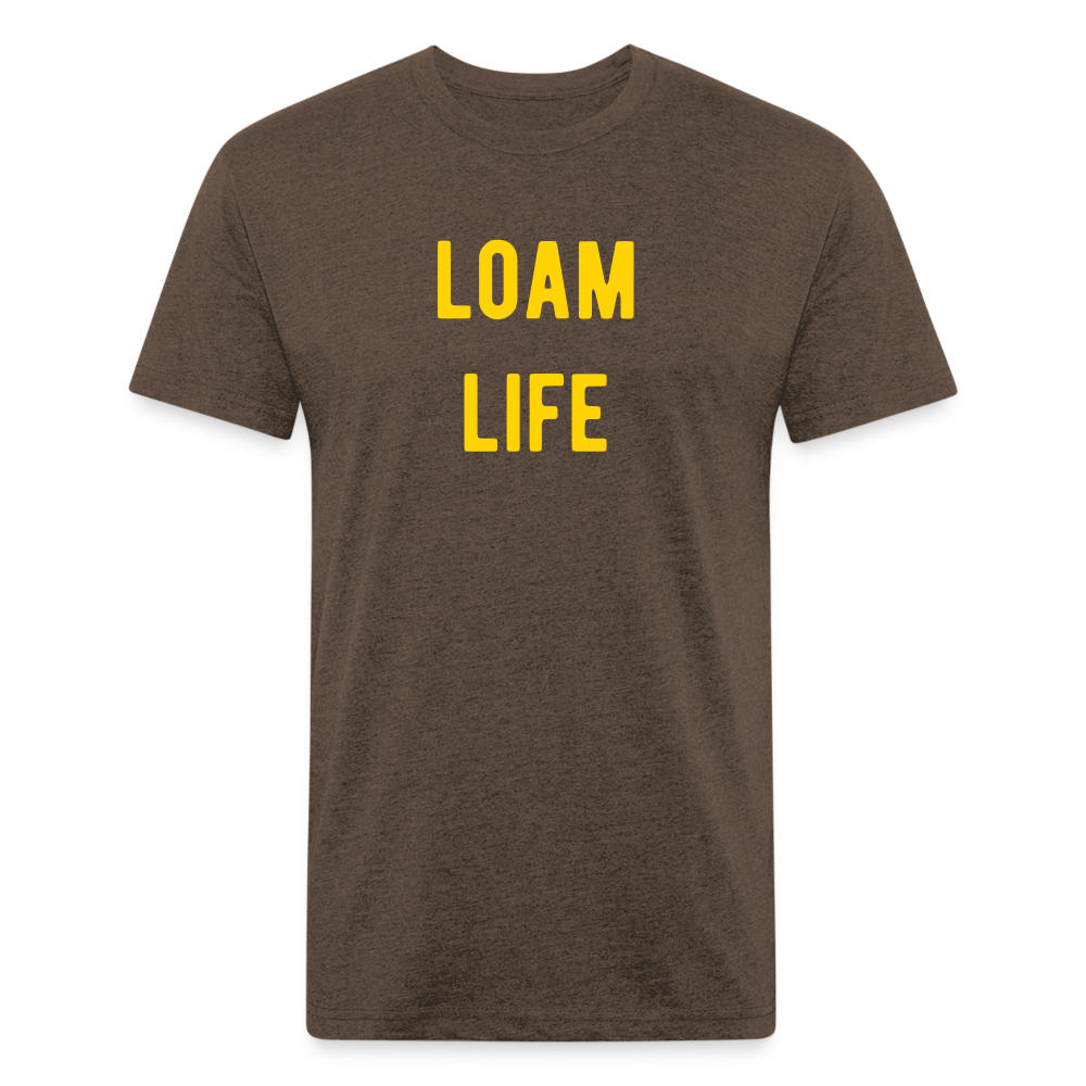 Loam Life T-Shirt Fitted Cotton/Poly T-Shirt | Next Level 6210 Casual Cycling Gear Goat T's