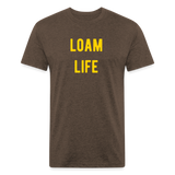 Loam Life T-Shirt Fitted Cotton/Poly T-Shirt | Next Level 6210 Casual Cycling Gear Goat T's