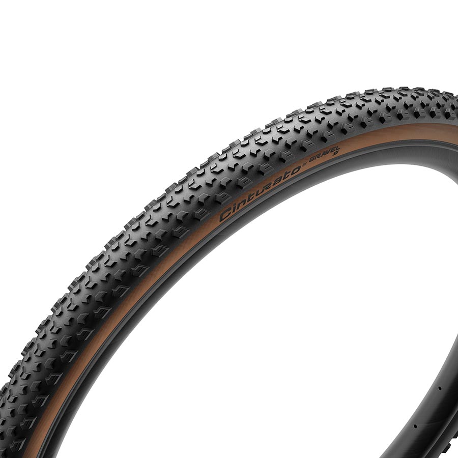 Pirelli, Cinturato GRAVEL S, Bicycle Gravel Tire, 700x40C, Tanwall Gravel Tires Full Catalog Pirelli