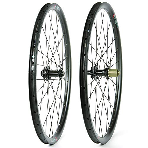 Eclypse, S9 Gravel 650B, Wheel, Front and Rear, 650B / 584, Holes: F: 28, R: 28, 12mm TA, F: 100, R: 142, Disc Center Lock, Shimano HG 11, Pair