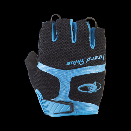 Lizard Skins Cycling Unisex Adult Gloves Aramus GC Jet Black/Electric Blue - XL Misc Full Catalog Lizard Skins