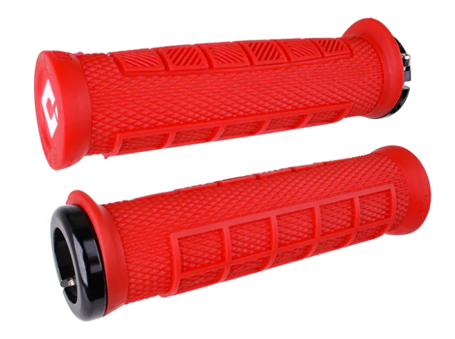 ODI Elite Pro Lock-On Grips V2.1 130mm Red MTB Sporting Goods > Cycling > Bicycle Components & Parts > Handlebar Grips, Tape & Pads Full Catalog ODI