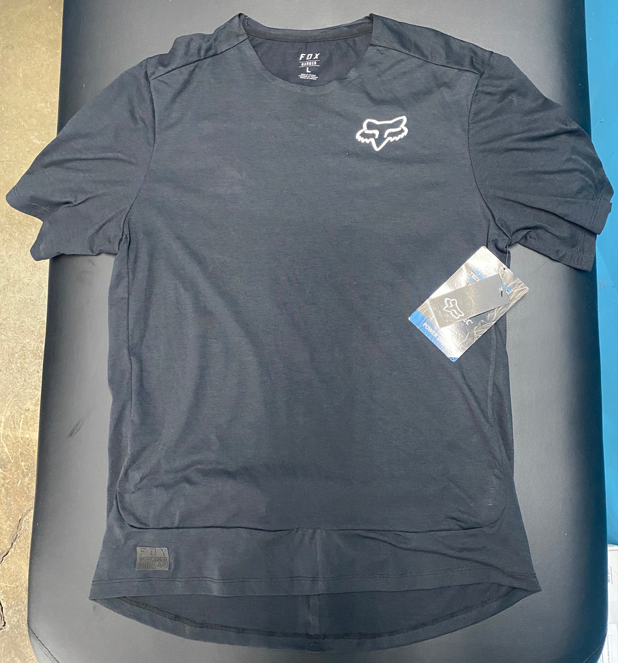 Fox Ranger PowerDry Jersey Men's Large Black MTB Sporting Goods > Cycling > Cycling Clothing > Jerseys Cycling Jerseys Fox