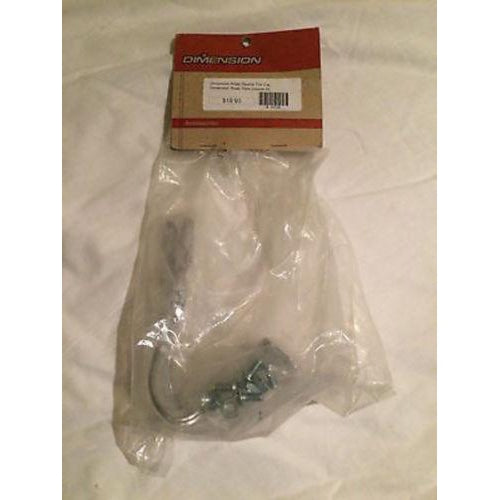 Dimension Bicycle Double Strap Toe Clips Cycling Silver New Misc Full Catalog The Gear Attic