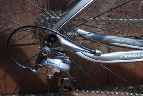 Blue Competition AL Time Trial TT Triathlon Bike Shimano FSA Size XS Silver New