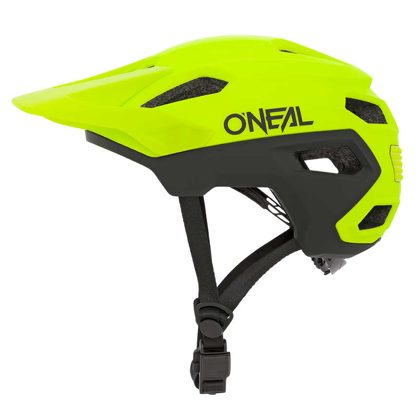 Oneal Trail Finder Mountain Bike Helmet SPLIT NEON YELLOW L/XL