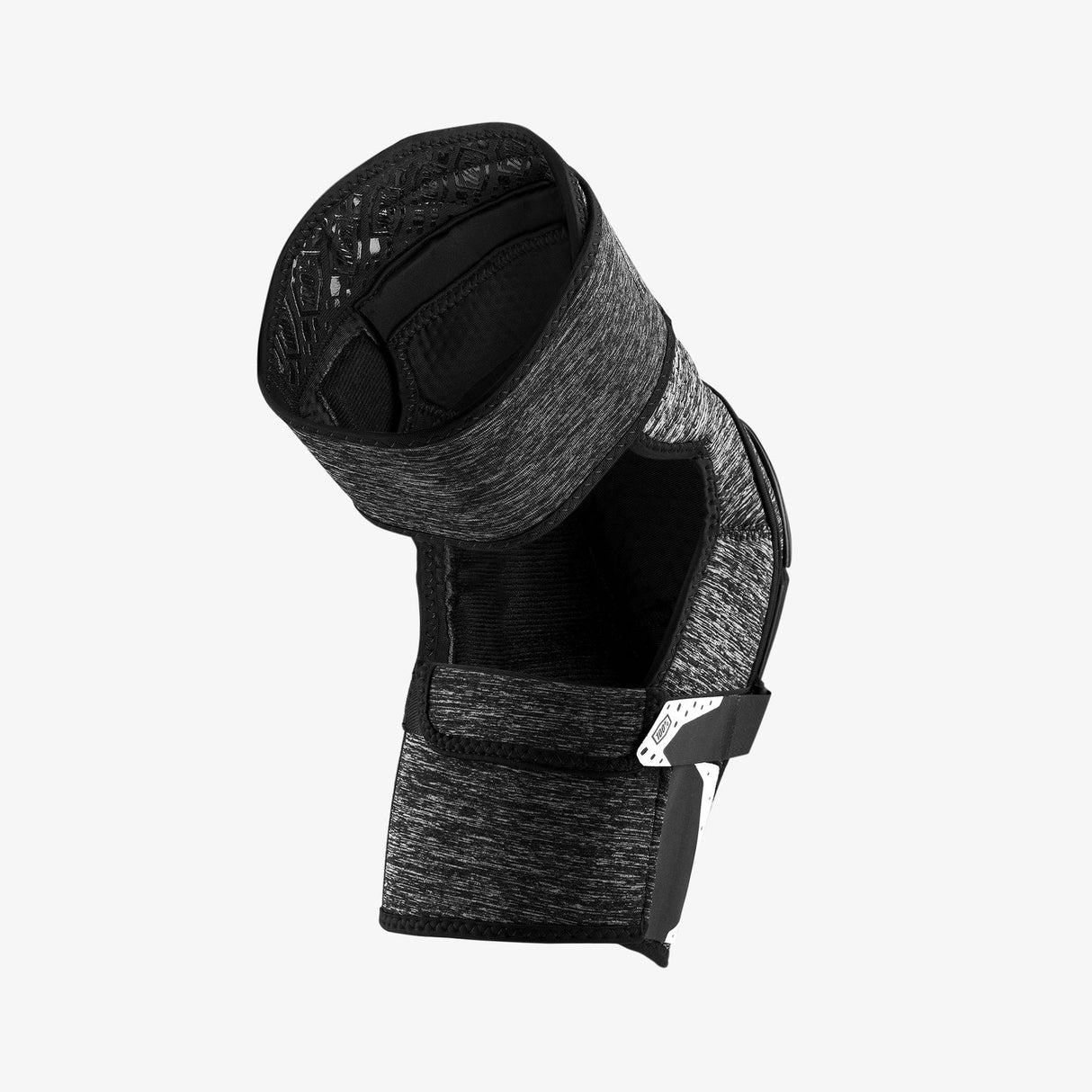 Ride 100% FORTIS Knee Guards/Pads, Color: Grey Heather/Black- Size SM/MD