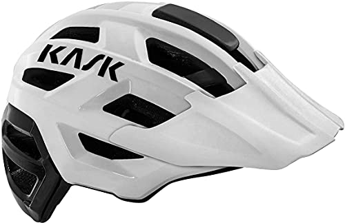 KASK Cycling Helmet- REX-White/Grey Size Large