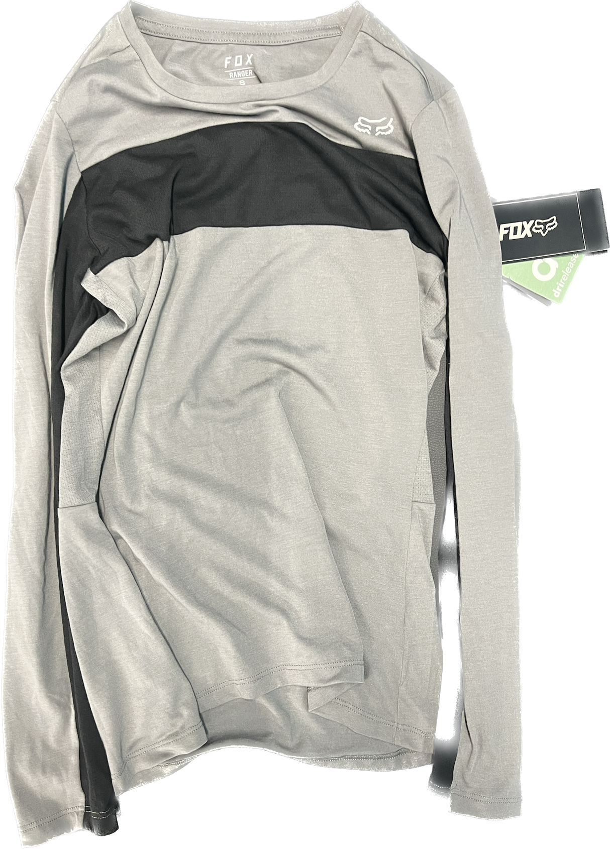 Fox Ranger Dri Release Long Sleeve Womens Cycling Jersey Size Small Pewter Sporting Goods > Cycling > Cycling Clothing > Jerseys Cycling Jerseys Fox