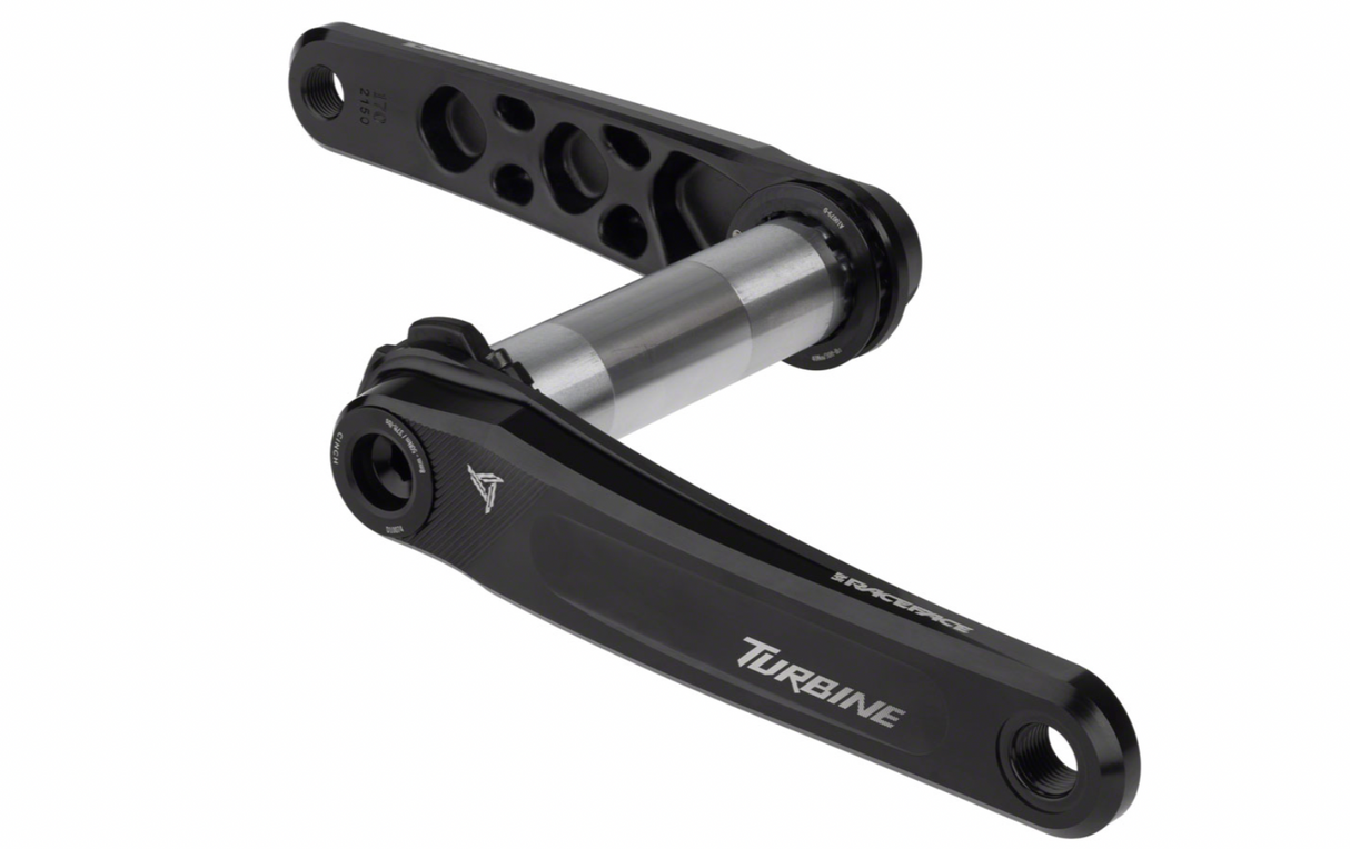 RaceFace Turbine Crankset - 165mm, DM 136mm Spindle CINCH Interface Black