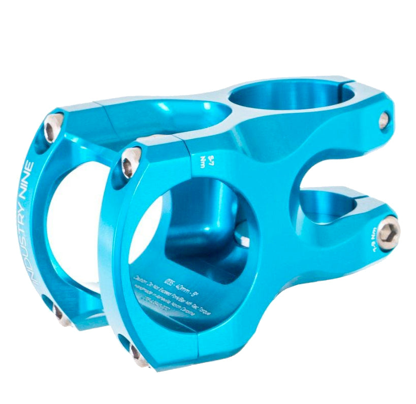 Industry Nine I9 A35 Mountain Bike Stem 35 Clamp 50mm Turquoise
