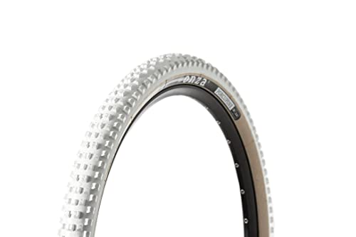 Onza Porcupine Mountain Bike Tire, 29 x 2.4 - White/Skinwall Tubeless Ready