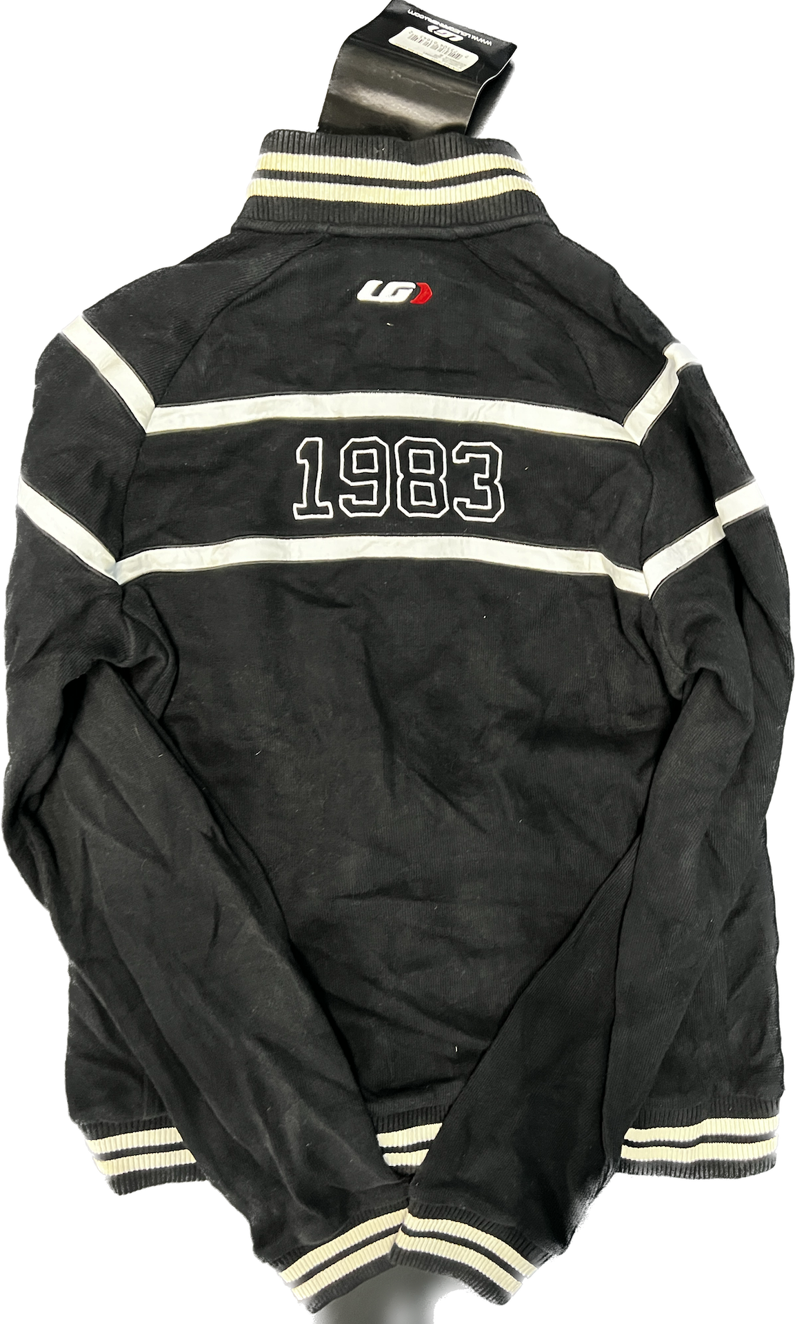 Louis Garneau Vintage "Jersey " Track Jacket- Size Medium