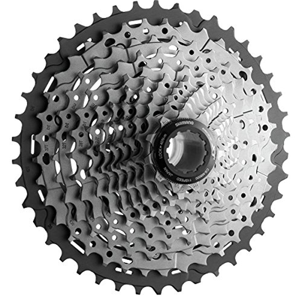 Shimano XT CS-M8000 Cassette Silver, 11-42-"Sporting Goods > Cycling > Bicycle Components & Parts > Cassettes, Freewheels & Cogs"-The Gear Attic