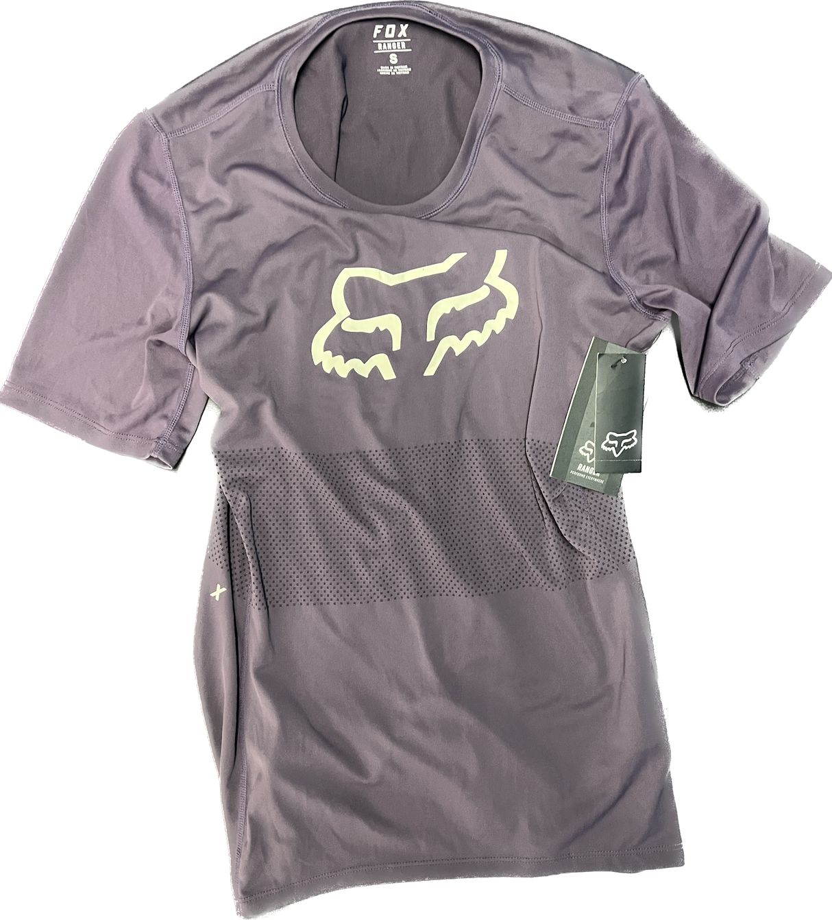 Fox Women's Ranger Short Sleeve Mountain Bike Jersey Size Small Dark Purple