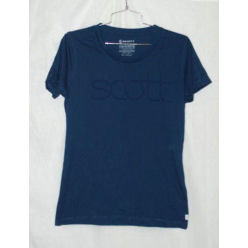 Scott Bicycles Blue Cotton/poly Women's Cut T-Shirt Size US 8-10 Pre-Owned Misc Full Catalog The Gear Attic