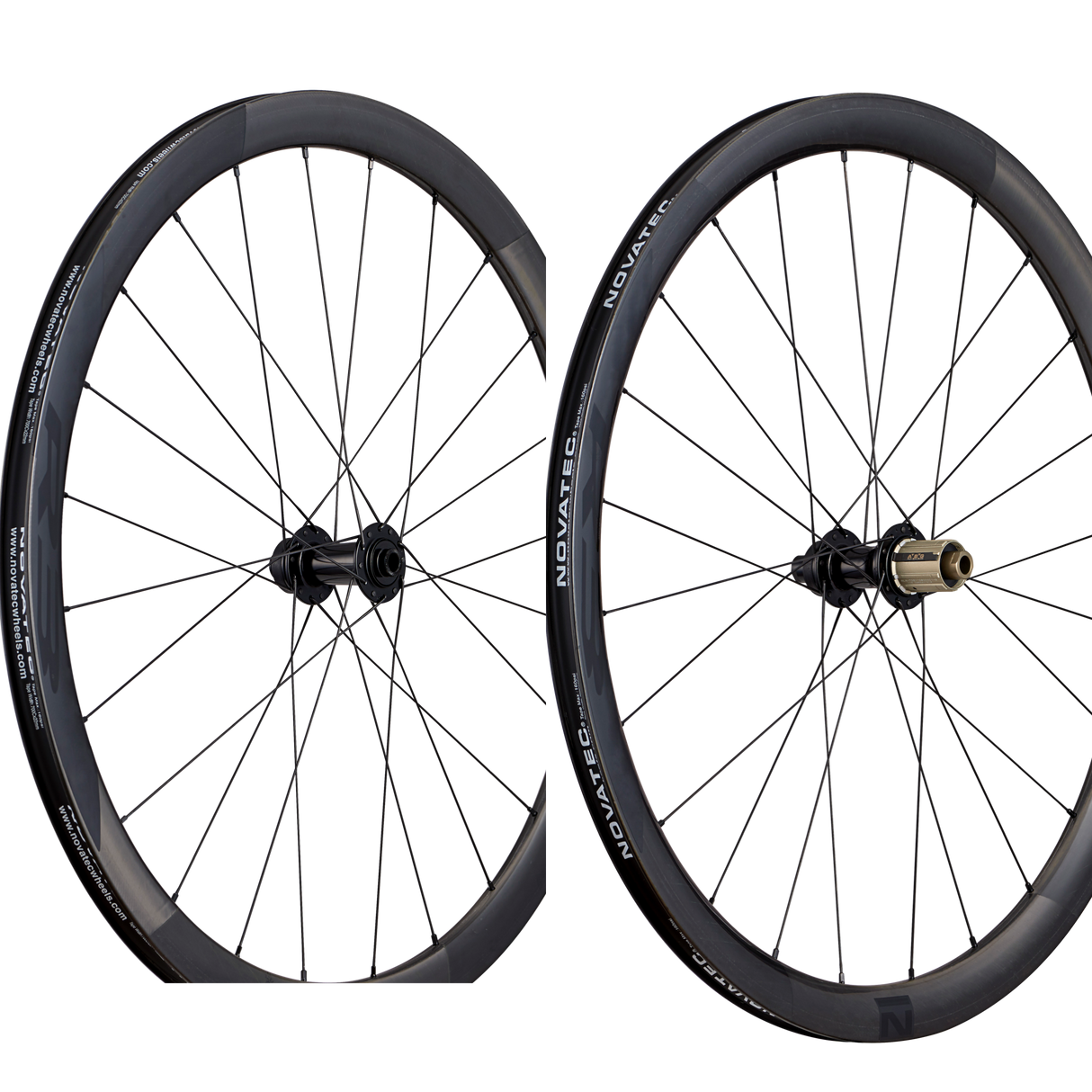 Novatec R3 Carbon Clincher 700c Disc Wheelset Road Gravel CX