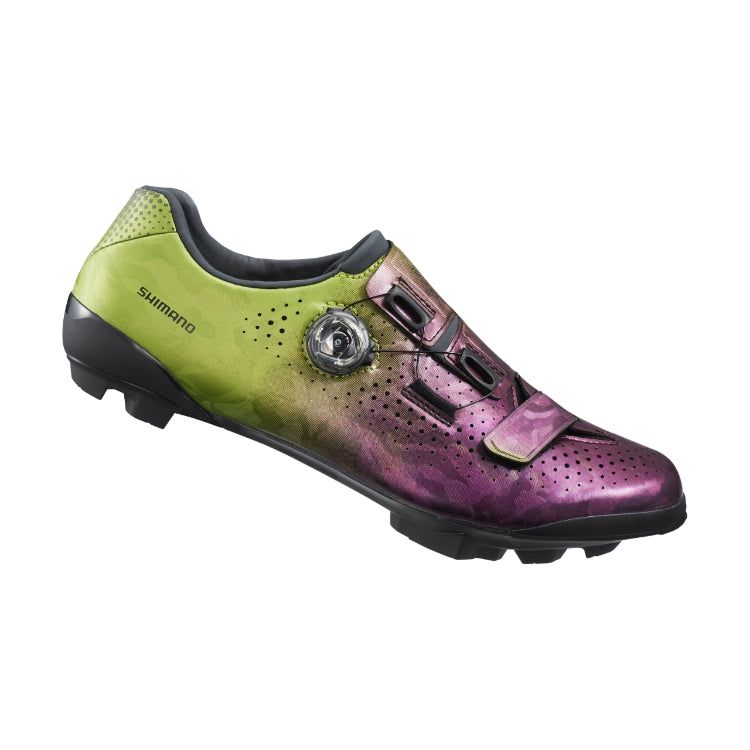 Shimano RX8 (SH-RX800) Cycling Shoes Purple/Green Size 40
