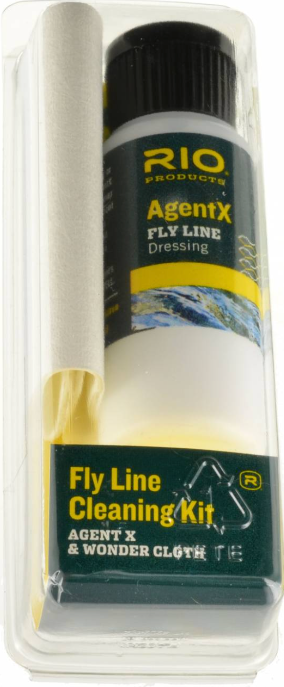Rio Products Agent X Fly Line Cleaning Kit w/ Cloth